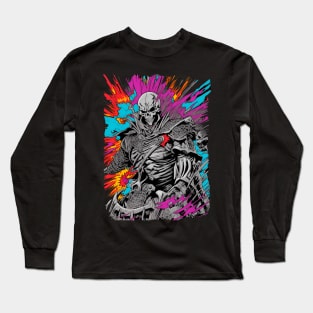 Evil skeleton warrior Long Sleeve T-Shirt